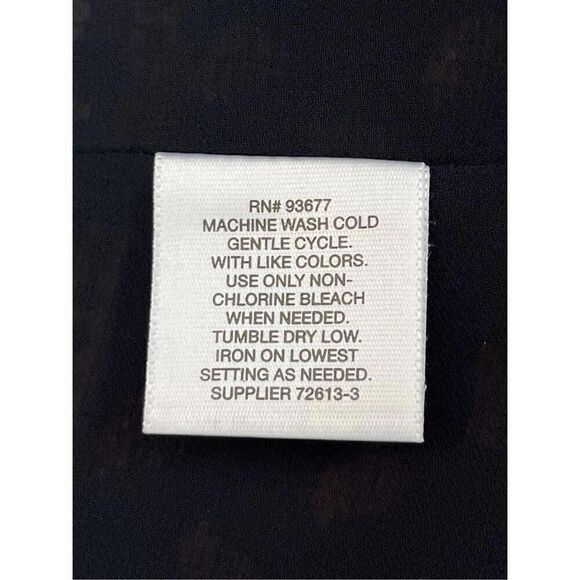 Liz Claiborne Mixed Media Open Kimono Top Size Petite Large NWT - Picture 8 of 8